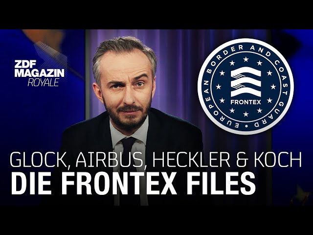 The secret dates of Frontex and the arms industry | ZDF Magazin Royale