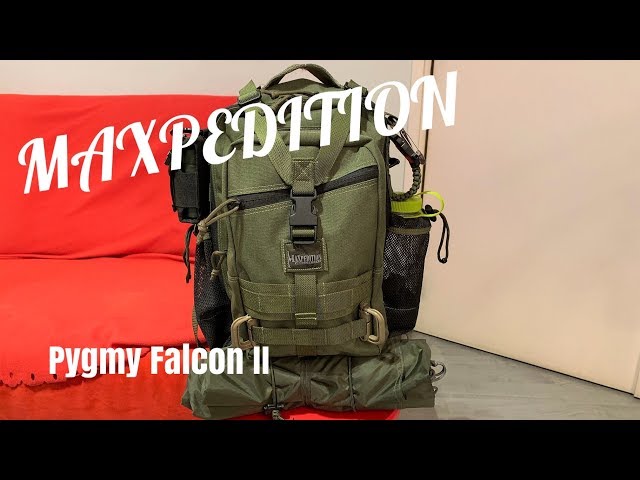 Maxpedition "Pygmy Falcon II" ... mon sac d'évacuation et mon pote B.O.B. (Bug Out Bag)