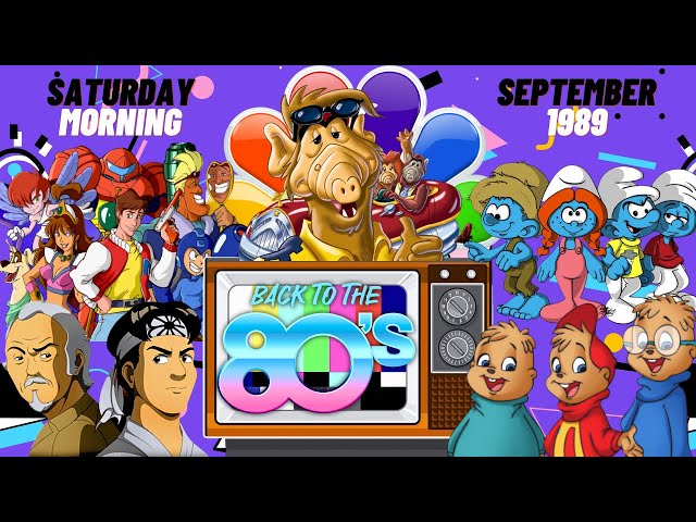 NBC Saturday Morning Cartoons | September 1989 | Full Episodes with Commercials