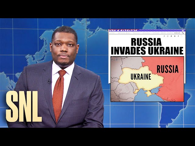 Weekend Update: Russia Invades Ukraine, Biden Nominates Ketanji Brown Jackson - SNL