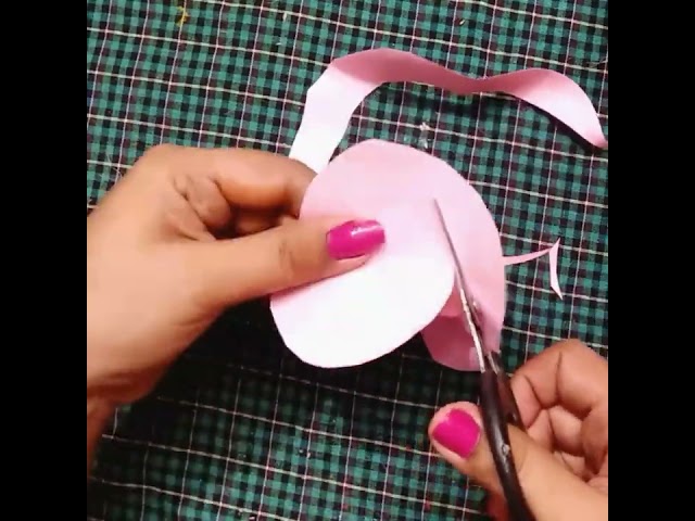 Easy and Beautiful Paper Flowers | Paper Craft | DIY Home Decor #shorts #viralshorts