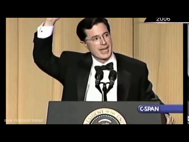 Stephen Colbert White House Correspondents' Dinner 2006, full monologue