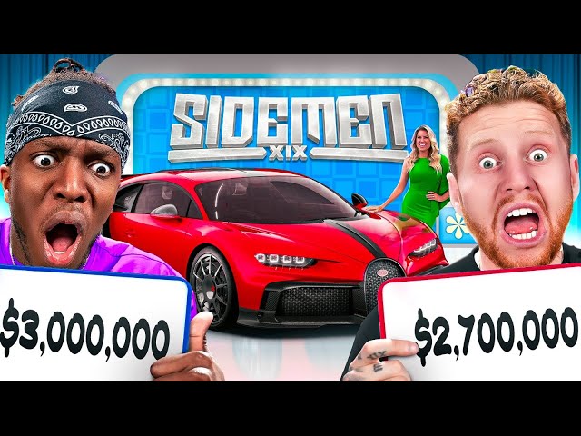 SIDEMEN THE PRICE IS RIGHT