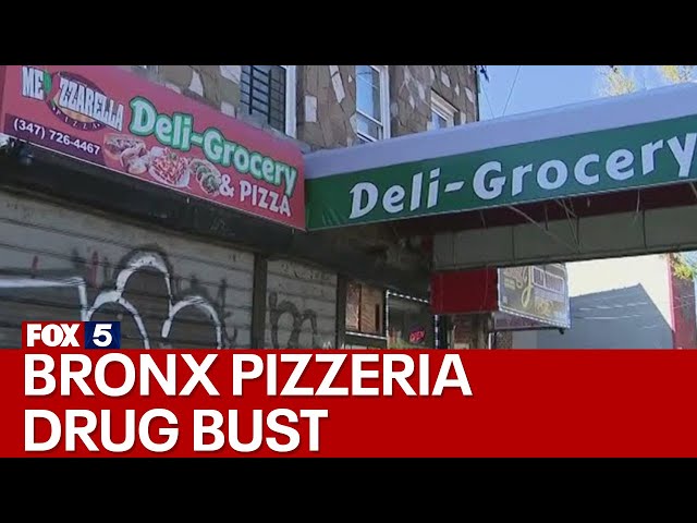 Bronx pizzeria drug bust
