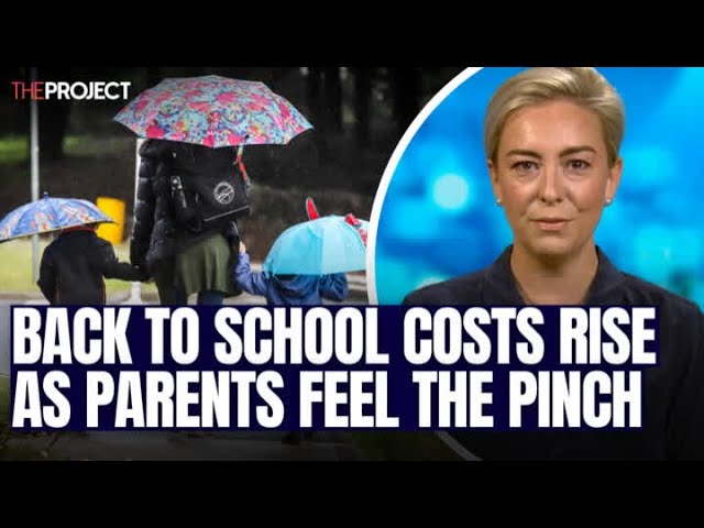 Back To School Costs Rise As Parents Feel The Pinch