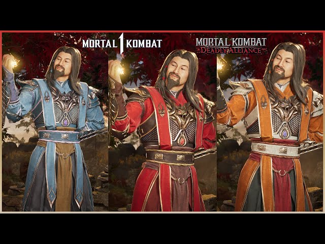 Mortal Kombat 1 Shang Tsung Mortal Kombat Deadly Alliance Skin Available Now!