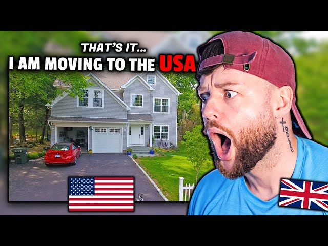 SHOCKED Brit Reacts to AMERICAN HOUSE TOUR..