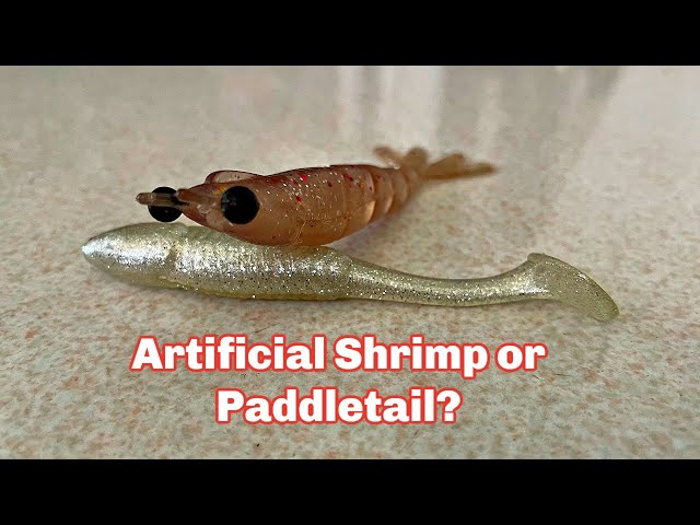 This Is When You Should Use A SHRIMP LURE Over A PADDLETAIL LURE!