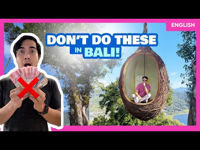 13 Travel Mistakes to Avoid in BALI • ENGLISH • The Poor Traveler Indonesia