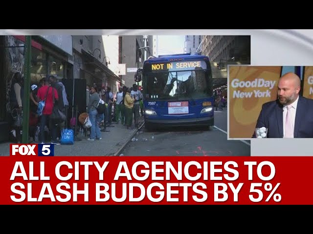 NYC migrant crisis: All city agencies to slash budgets by 5%