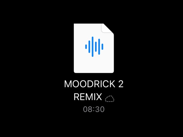 Revenge did it - MOODRICK 2 REMIX