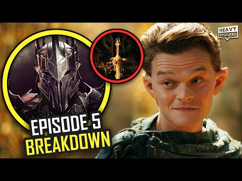 RINGS OF POWER Episode 5 Breakdown | Ending Explained, Review And Lord Of The Rings Easter Eggs