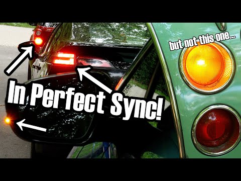 Why it's not possible to synchronize turn signals (but also absolutely is)