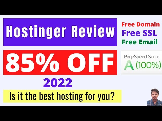 Hostinger Review 2024 {85% OFF} - Is It The Best Hosting For Me?
