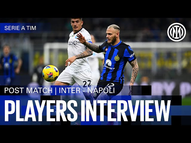 FEDERICO DIMARCO | INTER 1-1 NAPOLI PLAYERS INTERVIEW 🎙️⚫🔵