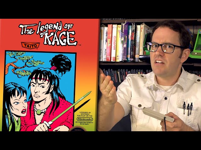 The Legend of Kage (NES) - Angry Video Game Nerd (AVGN)