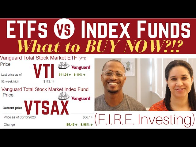 ETF vs. Index Funds | Our Investments for Financial Independence (FIRE Investing)