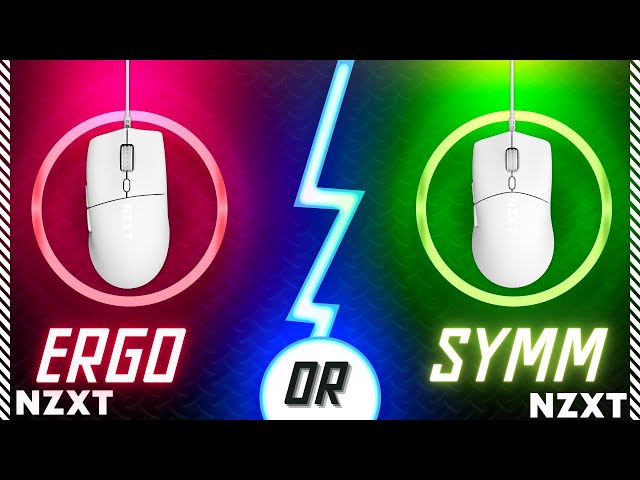 Which is right for you? NZXT LIFT 2 - ERGO and SYMM Mice