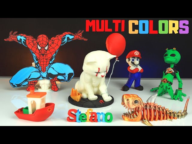 Amazing MULTICOLOR 3D Prints | Bambu Lab X1 Carbon