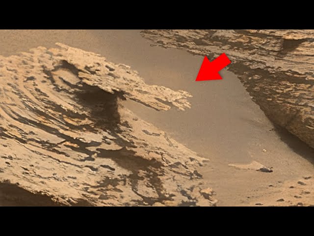 Remarkable example of Natural Erosion and Weathering processes on Mars