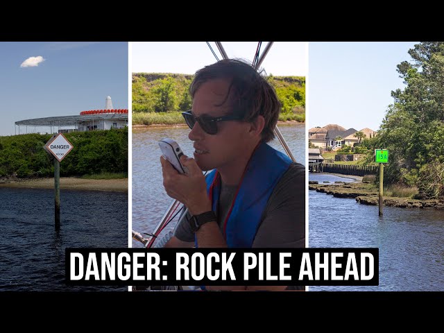 Boating Through the ROCK PILE | Least Enjoyable Day on America's Great Loop