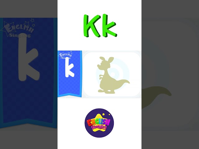 K Phonics - Letter K - Alphabet song | Learn phonics for kids #shorts