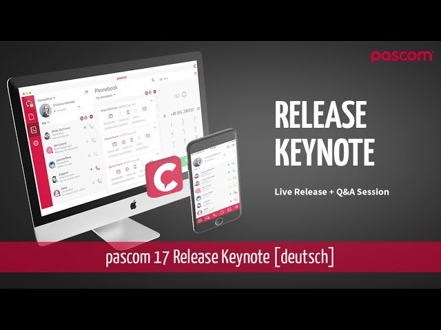 pascom 17 Release Keynote [deutsch]