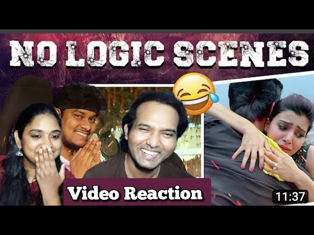 No Logic Kodumaigal Troll Video Reaction 🤣😁😱🙄|Empty Hand Video Reaction | Tamil Couple Reaction