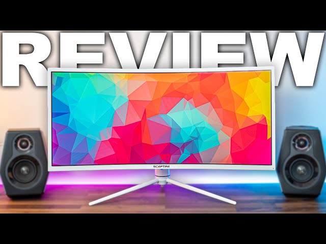 Sceptre 34" Curved Gaming Monitor Review (C348B-QUN168W)