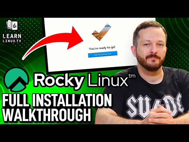 Rocky Linux: Full Installation Walkthrough