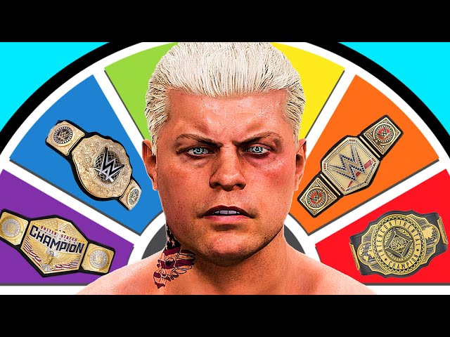 Spin The Wheel, Win the WWE Championship!
