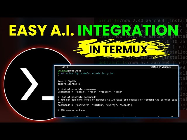 Install ChatGPT in Termux | By Technolex