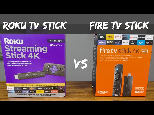 Roku TV Streaming Stick Neu vs Amazon Fire TV Stick 2021 ! Die 4k Unterschiede im Vergleich ! Test !