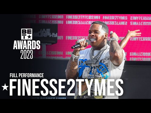 Finesse2Tymes Gets The Pre-Show Crowd Hyped With His Performance Of "Back End!" | BET Awards '23