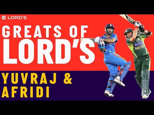 Yuvraj Singh vs Shahid Afridi | Who's The Greatest? | Lord's