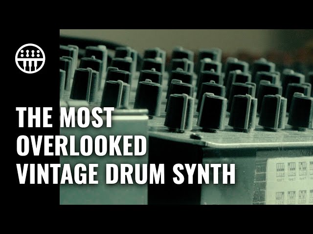 The most overlooked Vintage Drum Synth | Thomann