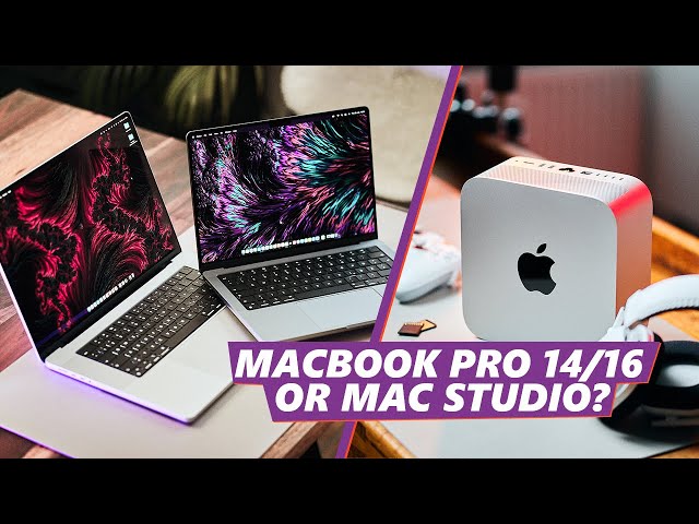 Which "performance" Mac to choose in 2023? - Macbook Pro 14 + 16 and Mac Studio Review