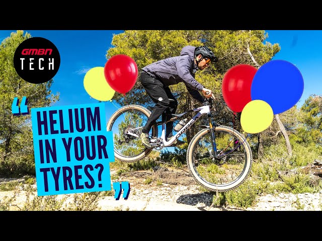 Does Putting Helium In Your Tyres Make Your Bike Lighter? | Ask GMBN Tech