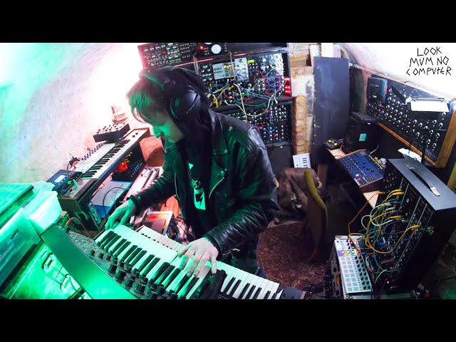 Jamming "Safety" on the New Cave Live Setup With Analog Modular Synths And Cirklon Sequencer
