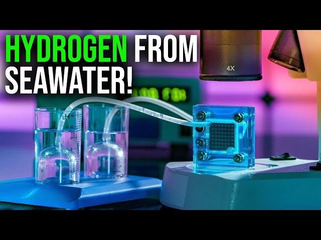 SCIENTISTS DISCOVER NEW TECHNOLOGY BREAKTHROUGH THAT PRODUCES HYDROGEN FROM SEAWATER!!