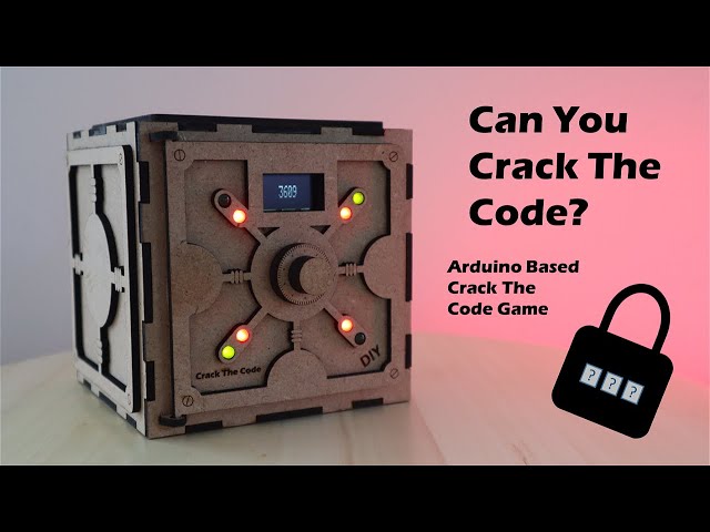 Crack The Code Game, Built Into A DIY Safe Box