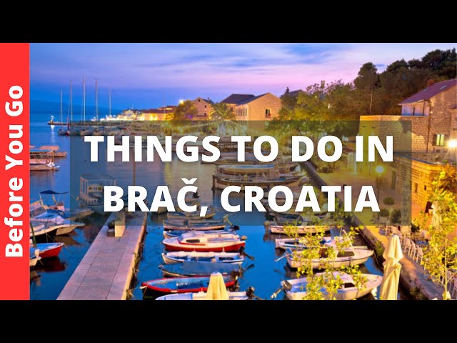 Brac Croatia Travel Guide: 12 BEST Things to Do in Brač (Island)
