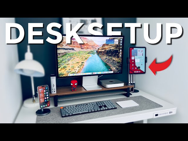 Minimal & Clean Desk Setup - What’s My Desk Set Up 2024?