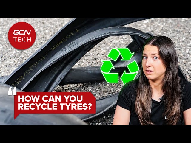 How To Recycle Old Bicycle Tyres | GCN Tech Clinic #AskGCNTech