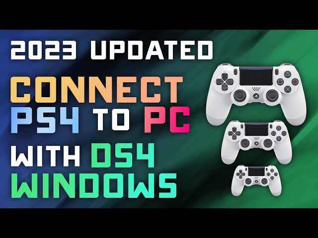 How to Use a PS4 Controller on PC w/ DS4 Windows - Updated 2023 Guide/Walkthrough