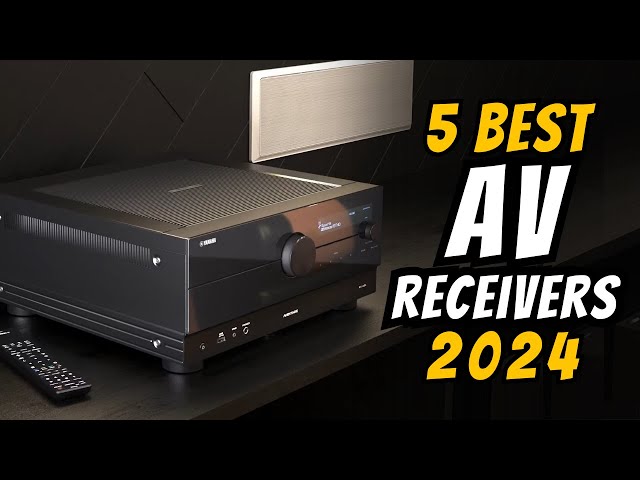 Best AV Receivers in 2024 - Watch This Before You Buy One!