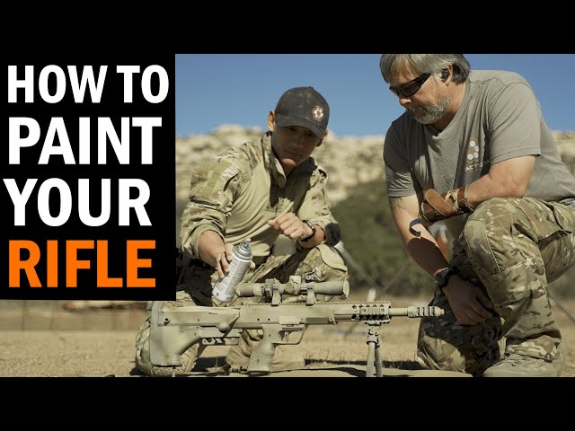 How to Paint Your Rifle with Navy SEAL Toshiro "Tosh" Carrington
