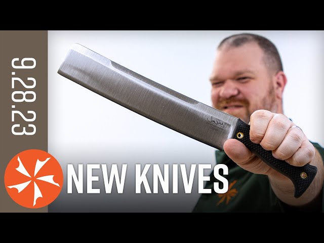 New Knives for the Week of September 28th, 2023 Just In at KnifeCenter.com