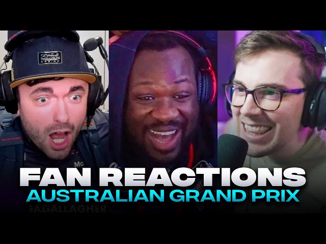 Fans Live Reactions to the 2023 Australian Grand Prix