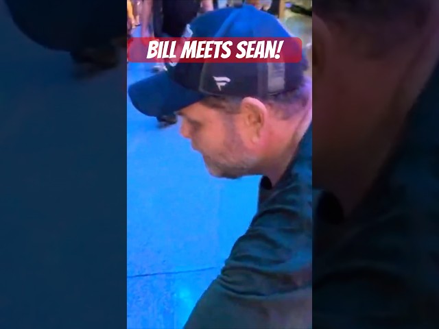 Hilarious Moment on our Livestream. Sean meets Bill, the G.O.A.T of your channel. #fremontstreet